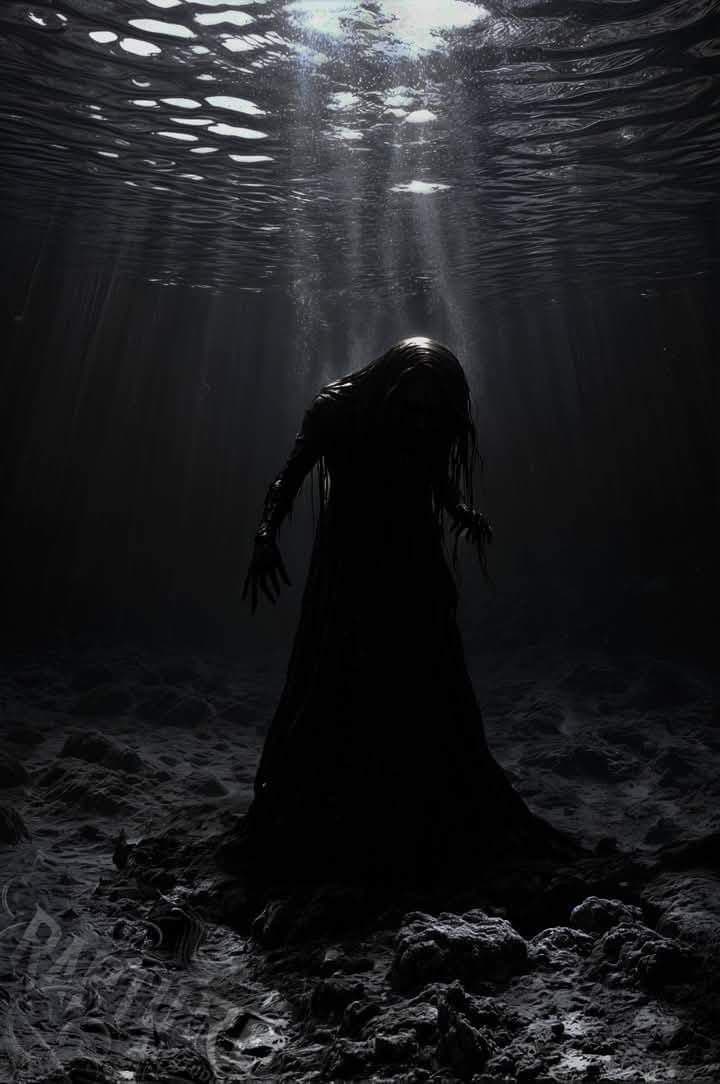 The flea market sells strange things at night.